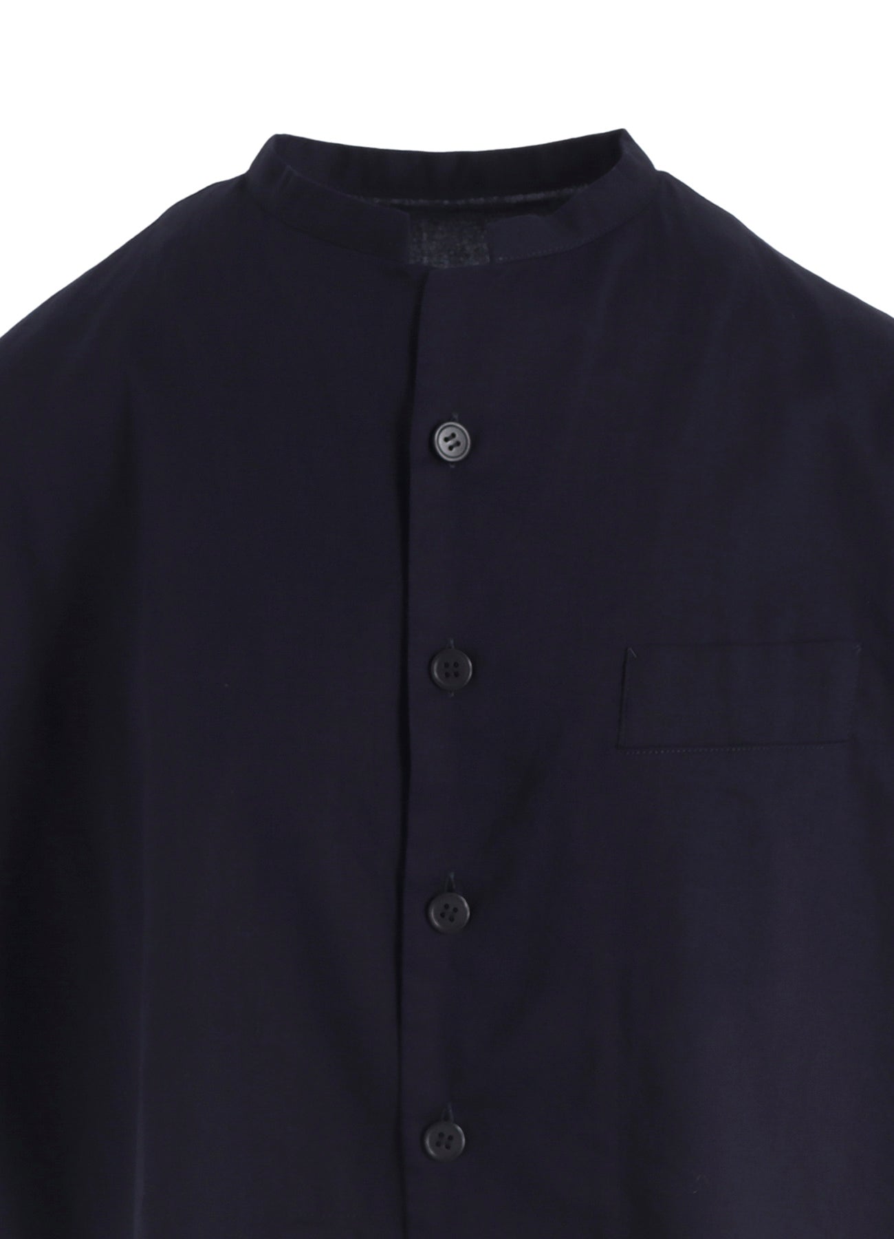 [Y's BORN PRODUCT] THIN COTTON TWILL HALF SLEEVE BOX SHIRT
