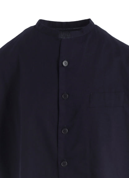 [Y's BORN PRODUCT] THIN COTTON TWILL HALF SLEEVE BOX SHIRT