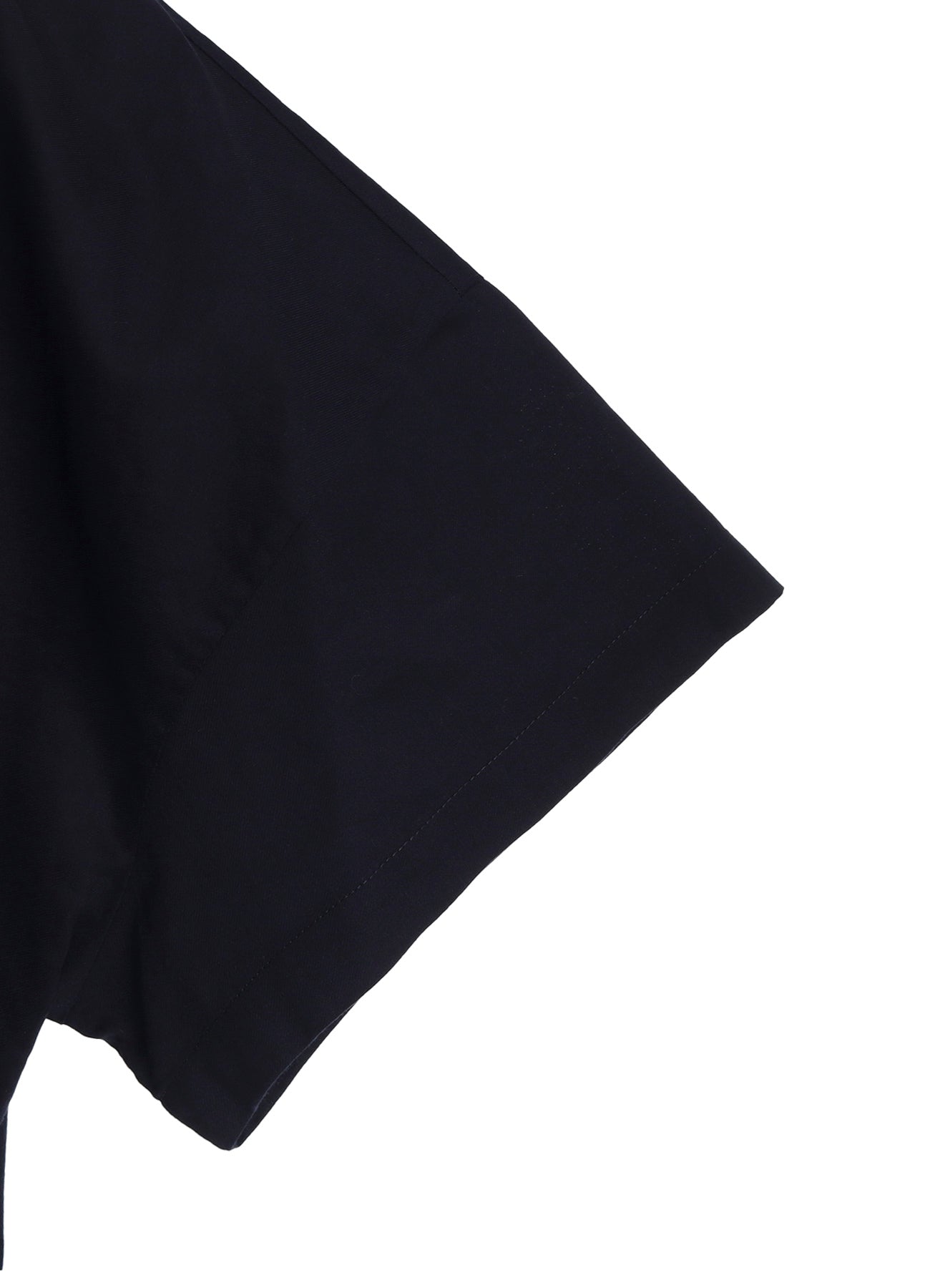 [Y's BORN PRODUCT] THIN COTTON TWILL HALF SLEEVE BOX SHIRT