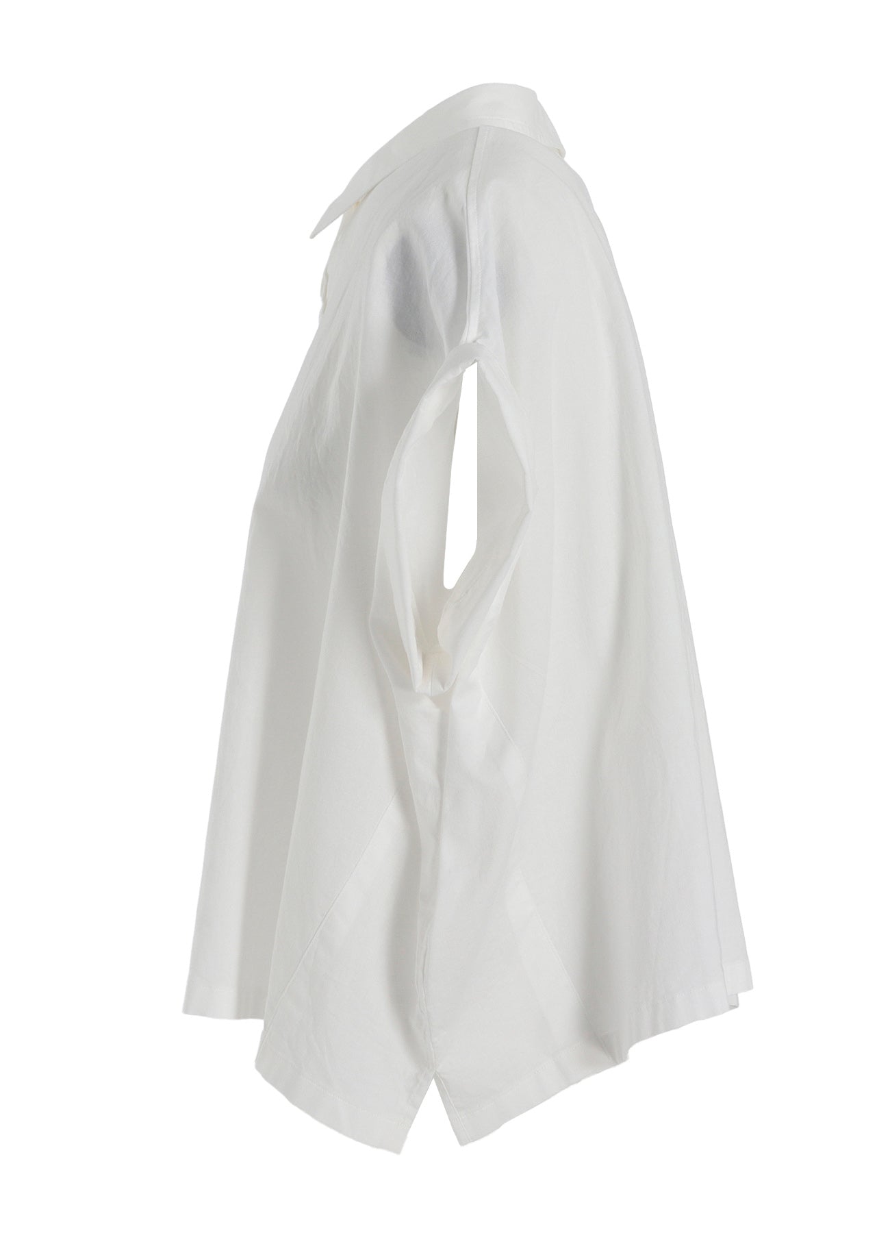 2025S/S Y's BORN PRODUCT 半袖シャツ Y's BORN PRODUCT] THIN COTTON TWILL HALF SLEEVE BOX SHIRT