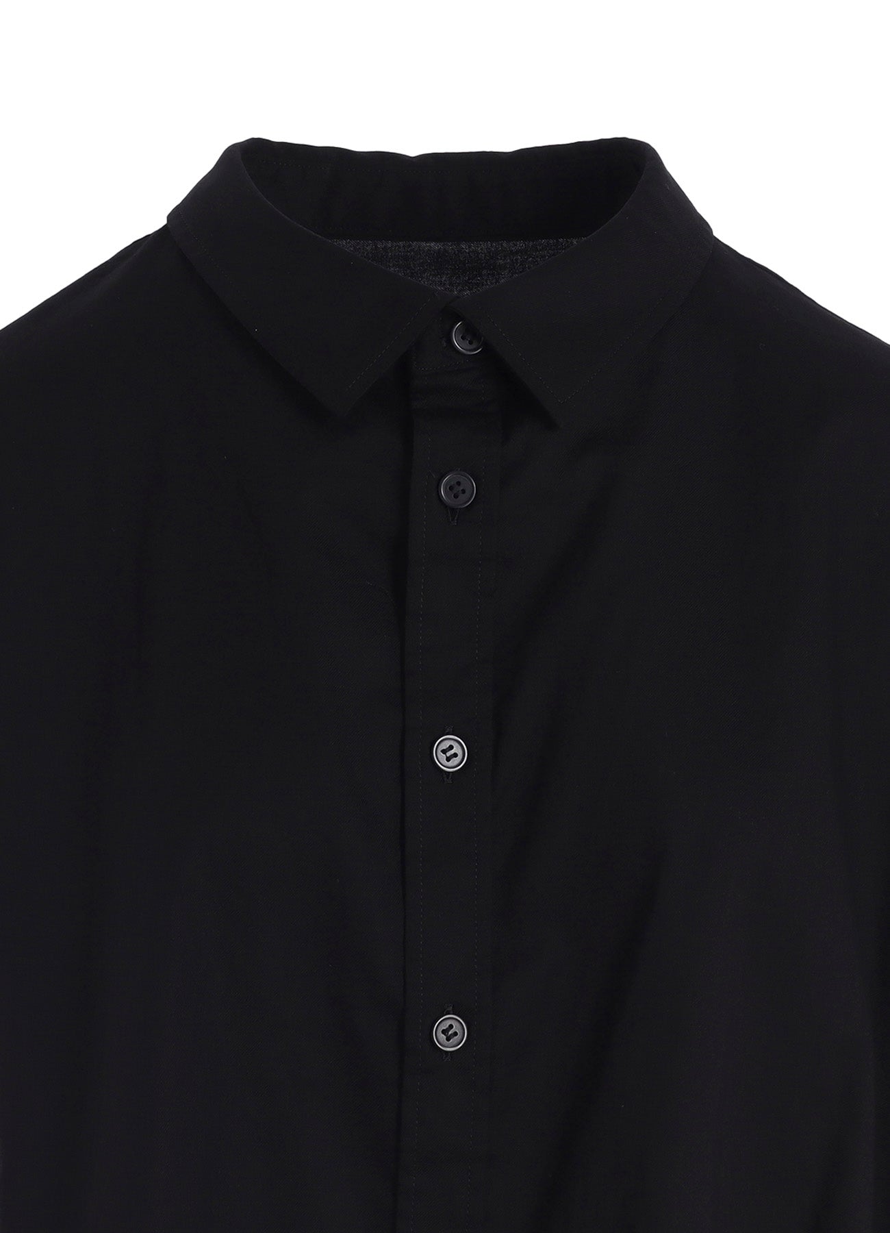 [Y's BORN PRODUCT] THIN COTTON TWILL SHORT SLEEVE BLOUSE