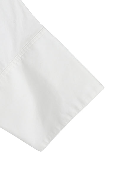 [Y's BORN PRODUCT] THIN COTTON TWILL WIDE CUFFS SHIRT