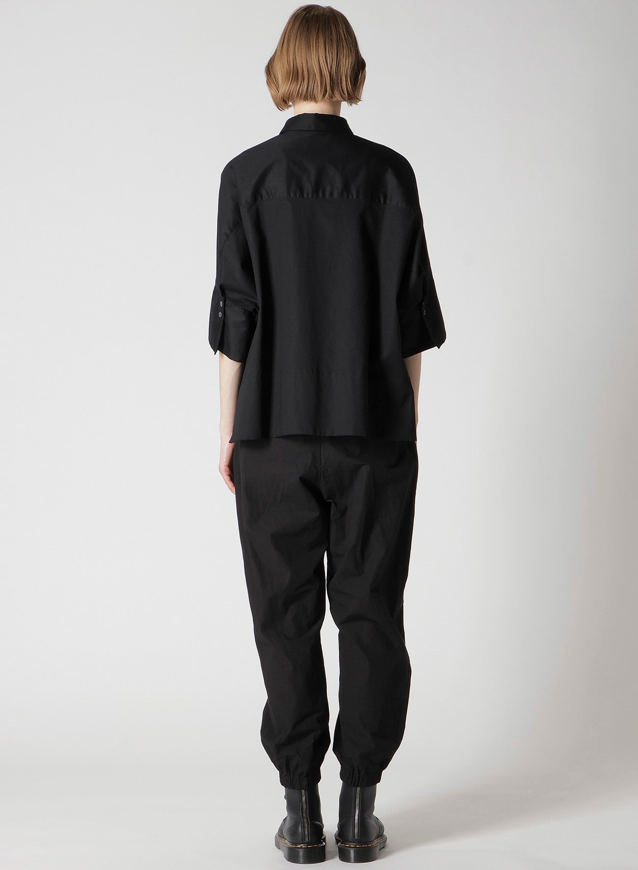 トップス Yohji yamamoto REGULATION size3 Y's BORN PRODUCT] THIN COTTON TWILL WIDE CUFFS SHIRT – THE