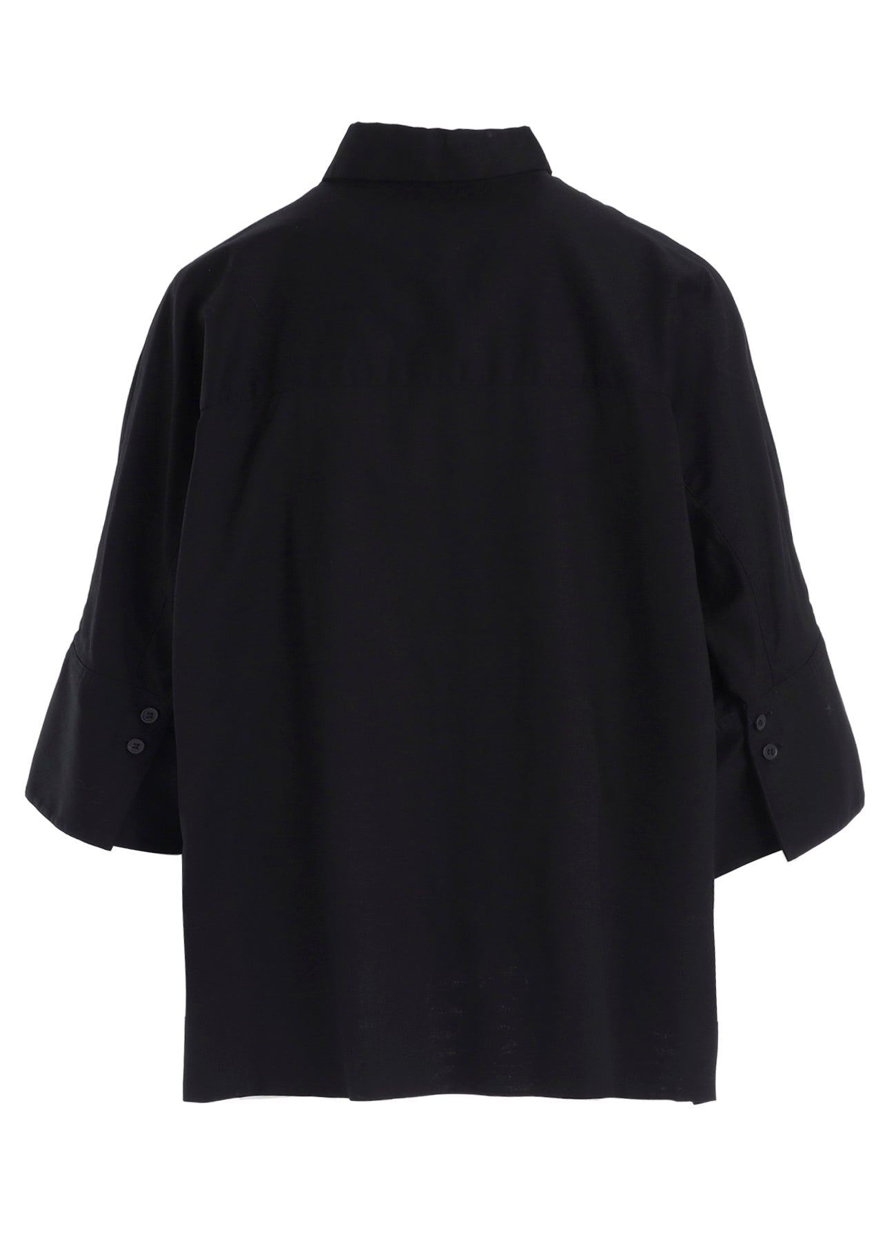 [Y's BORN PRODUCT] THIN COTTON TWILL WIDE CUFFS SHIRT