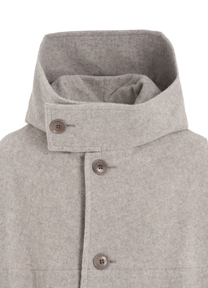 AIRY MOSSER LONG CAPE COAT