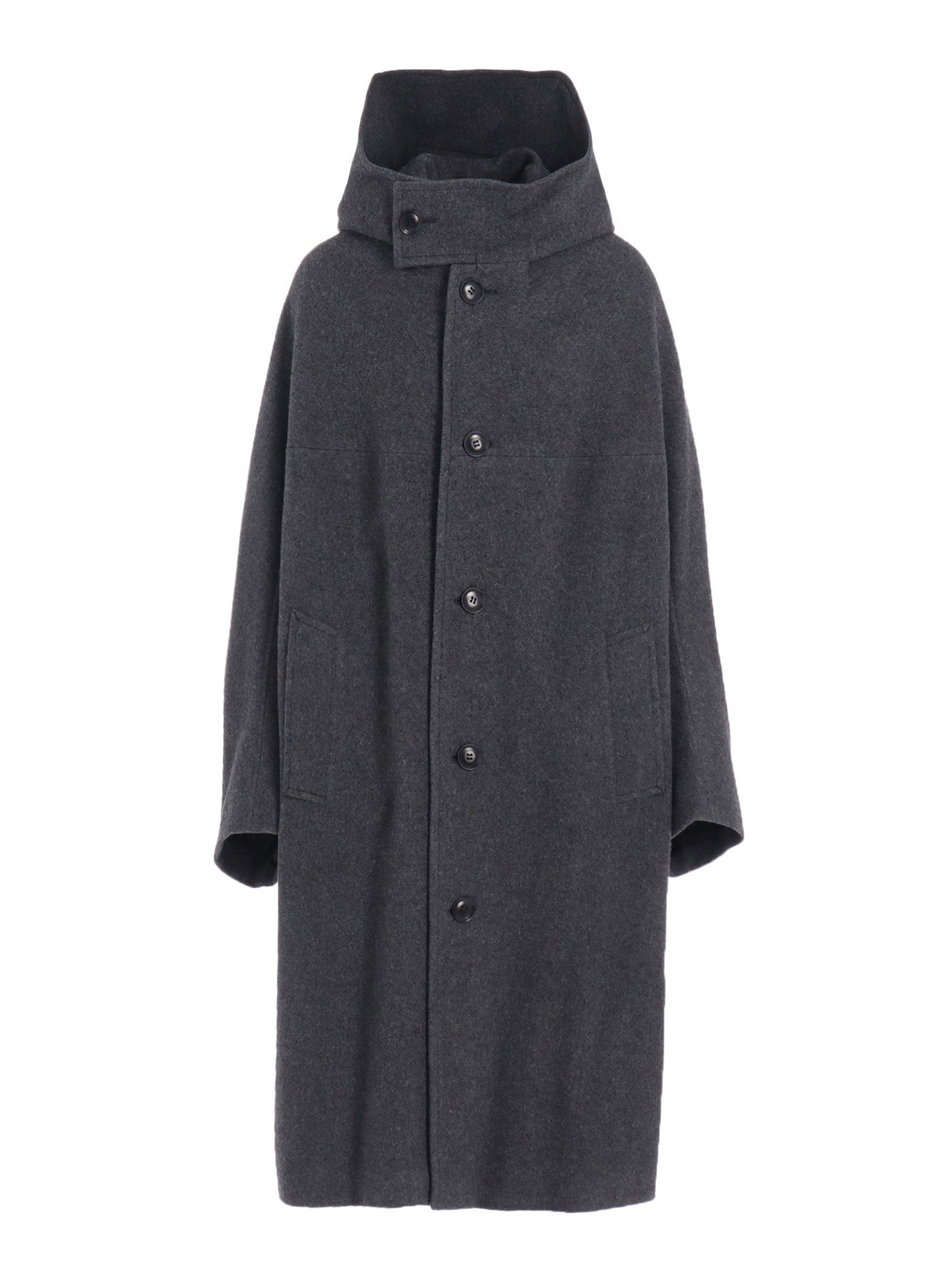 AIRY MOSSER LONG CAPE COAT – THE SHOP YOHJI YAMAMOTO