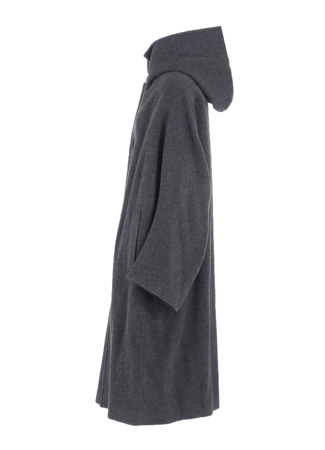 AIRY MOSSER LONG CAPE COAT – THE SHOP YOHJI YAMAMOTO