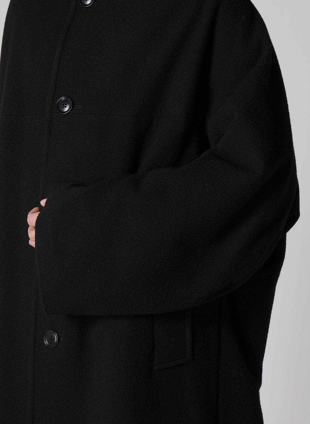 AIRY MOSSER LONG CAPE COAT