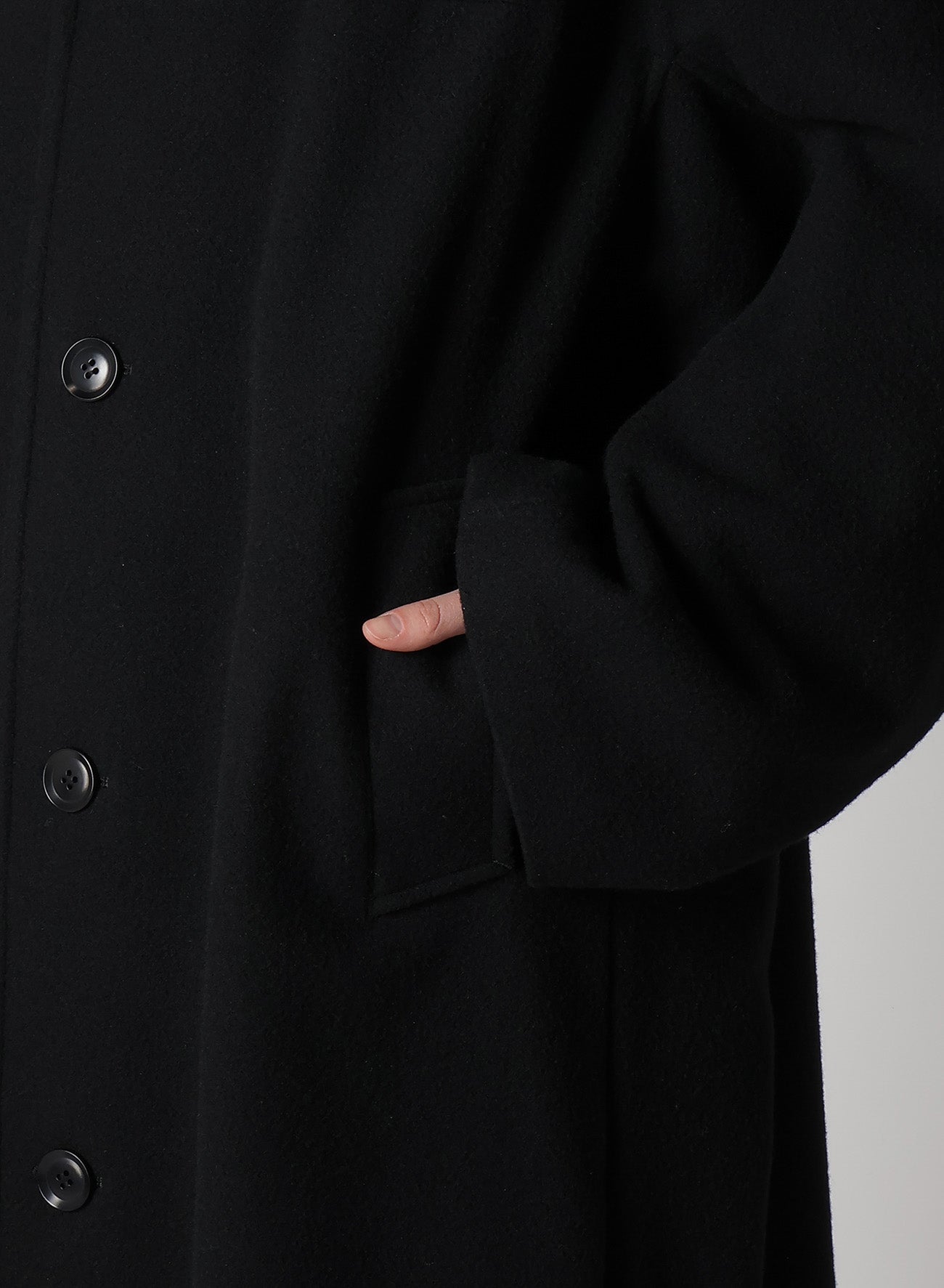 AIRY MOSSER LONG CAPE COAT