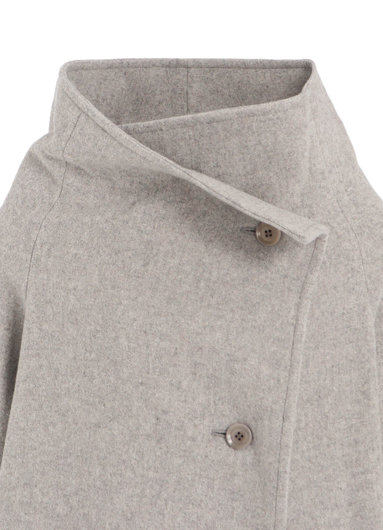 AIRY MOSSER WRAP COAT – THE SHOP YOHJI YAMAMOTO