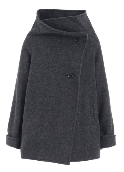 AIRY MOSSER WRAP COAT