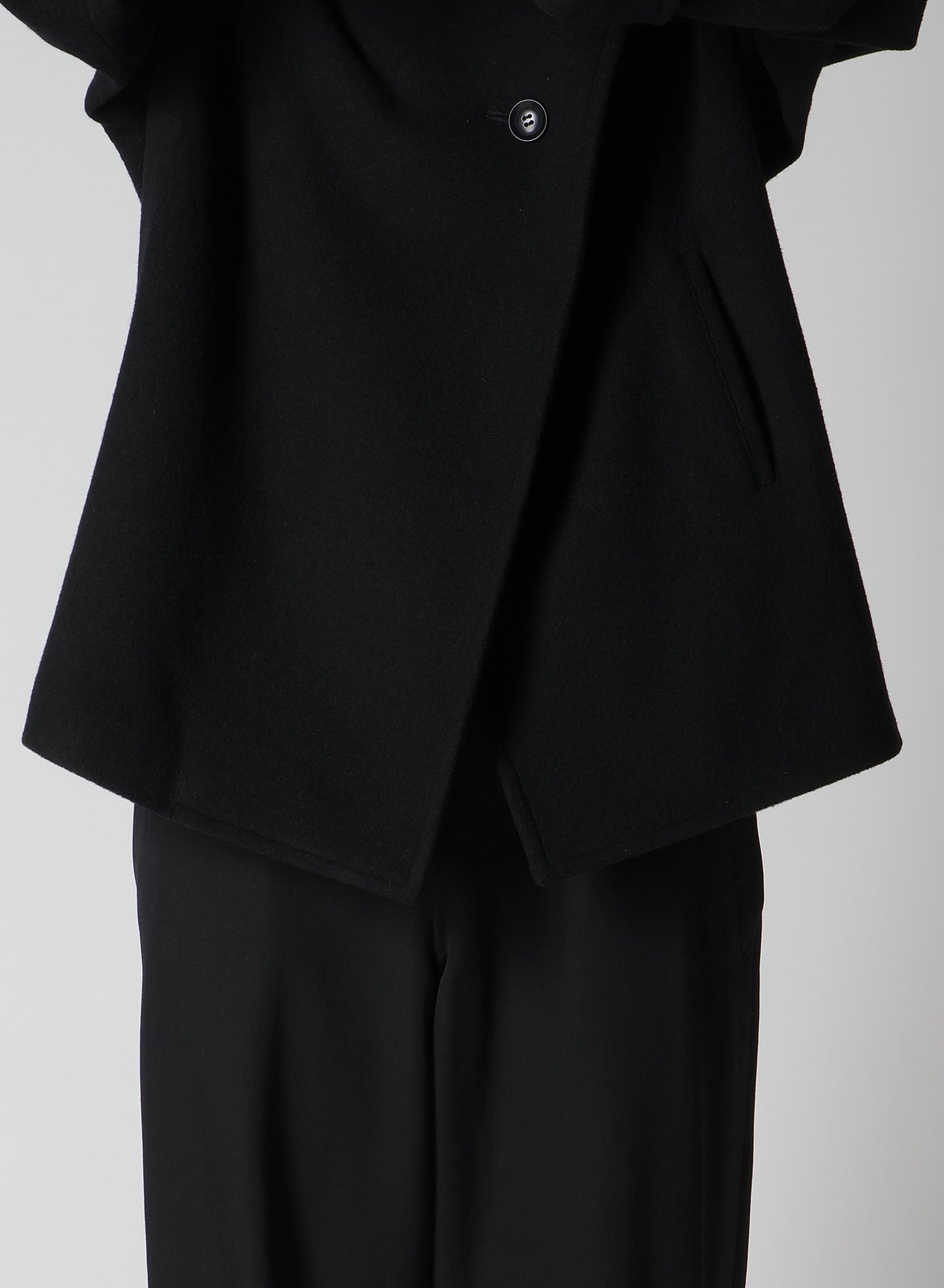 AIRY MOSSER WRAP COAT