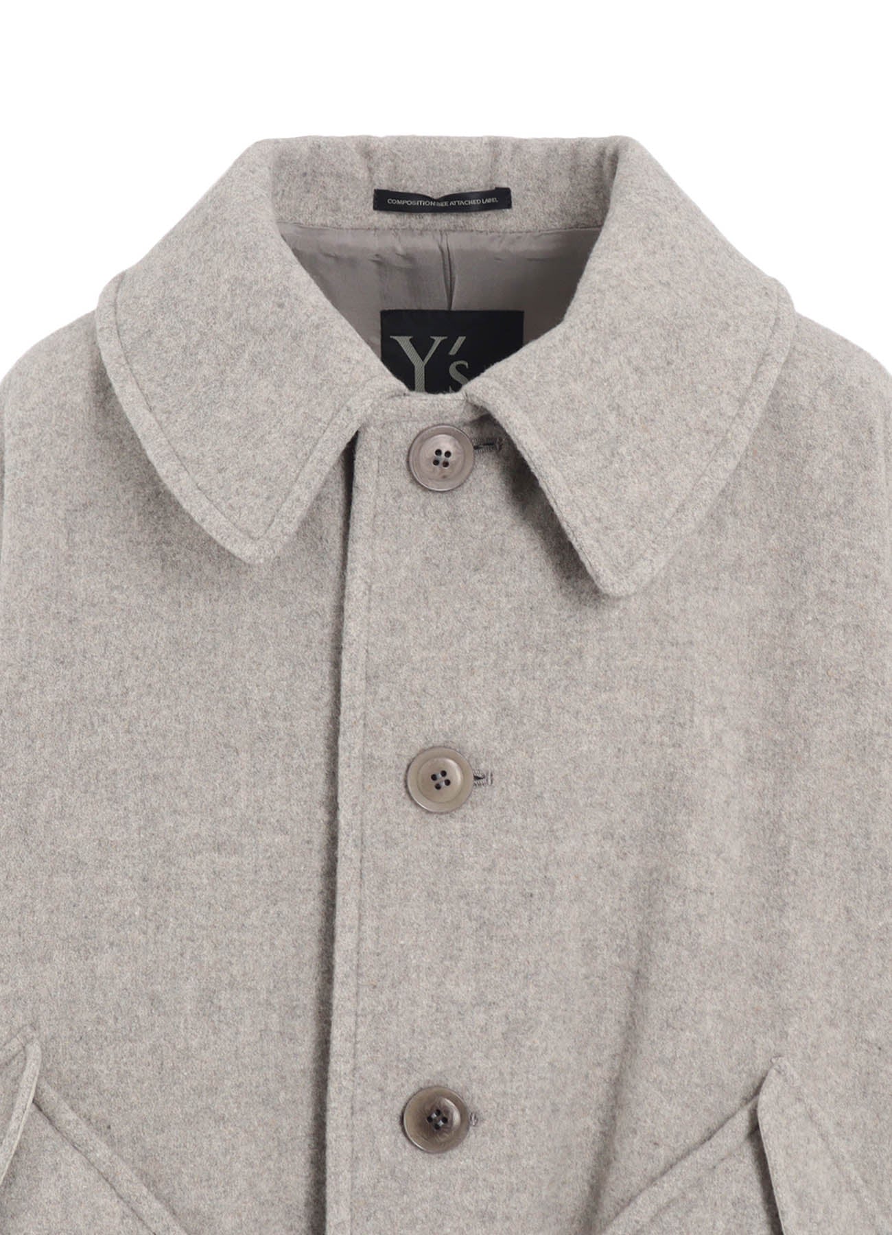 AIRY MOSSER BIG POCKET COAT – THE SHOP YOHJI YAMAMOTO