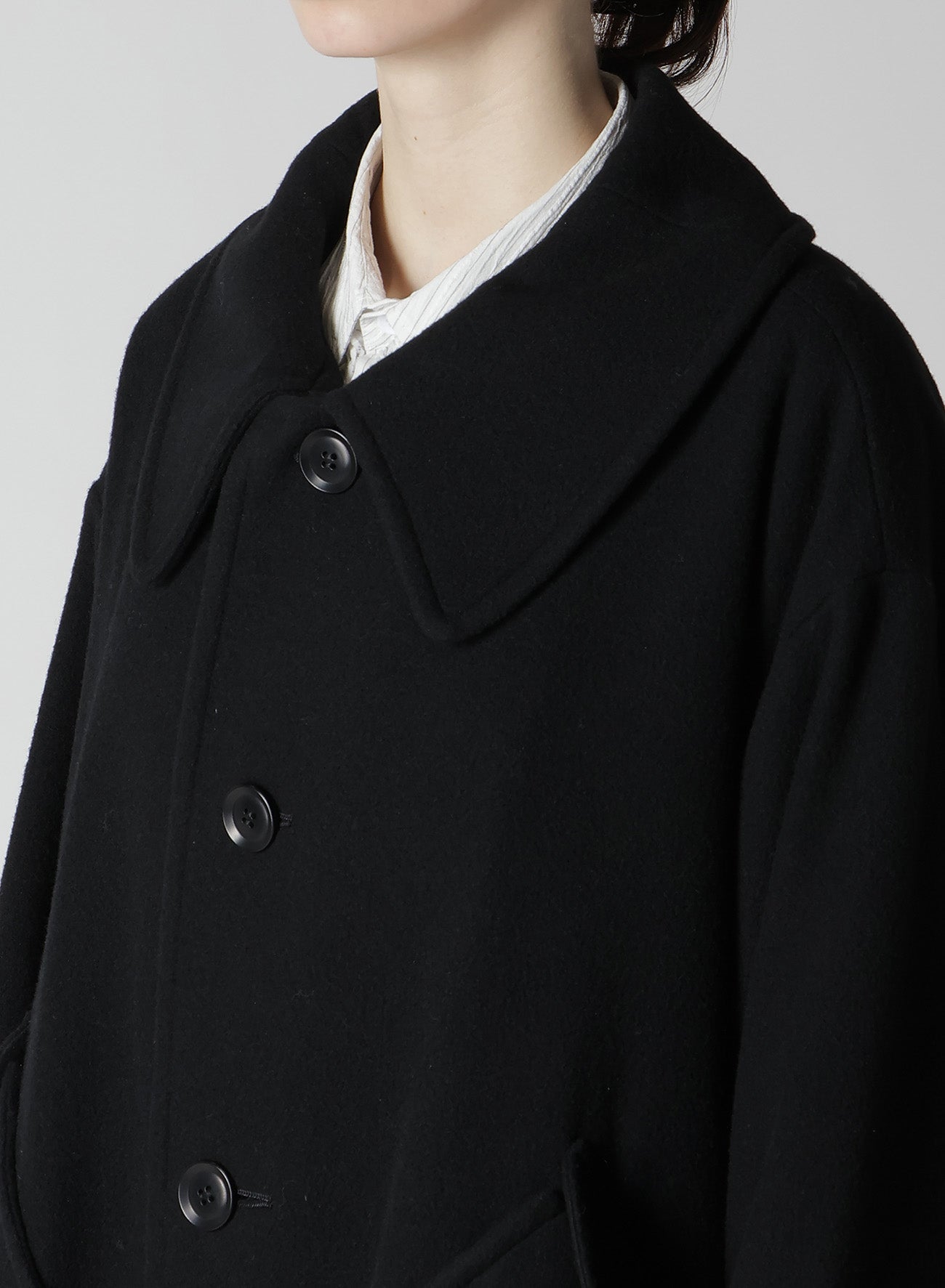 AIRY MOSSER BIG POCKET COAT – THE SHOP YOHJI YAMAMOTO