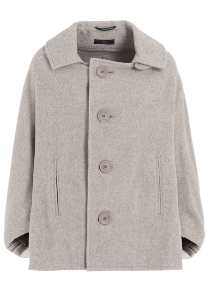 AIRY MOSSER IRREGULAR SLEEVE SHORT COAT