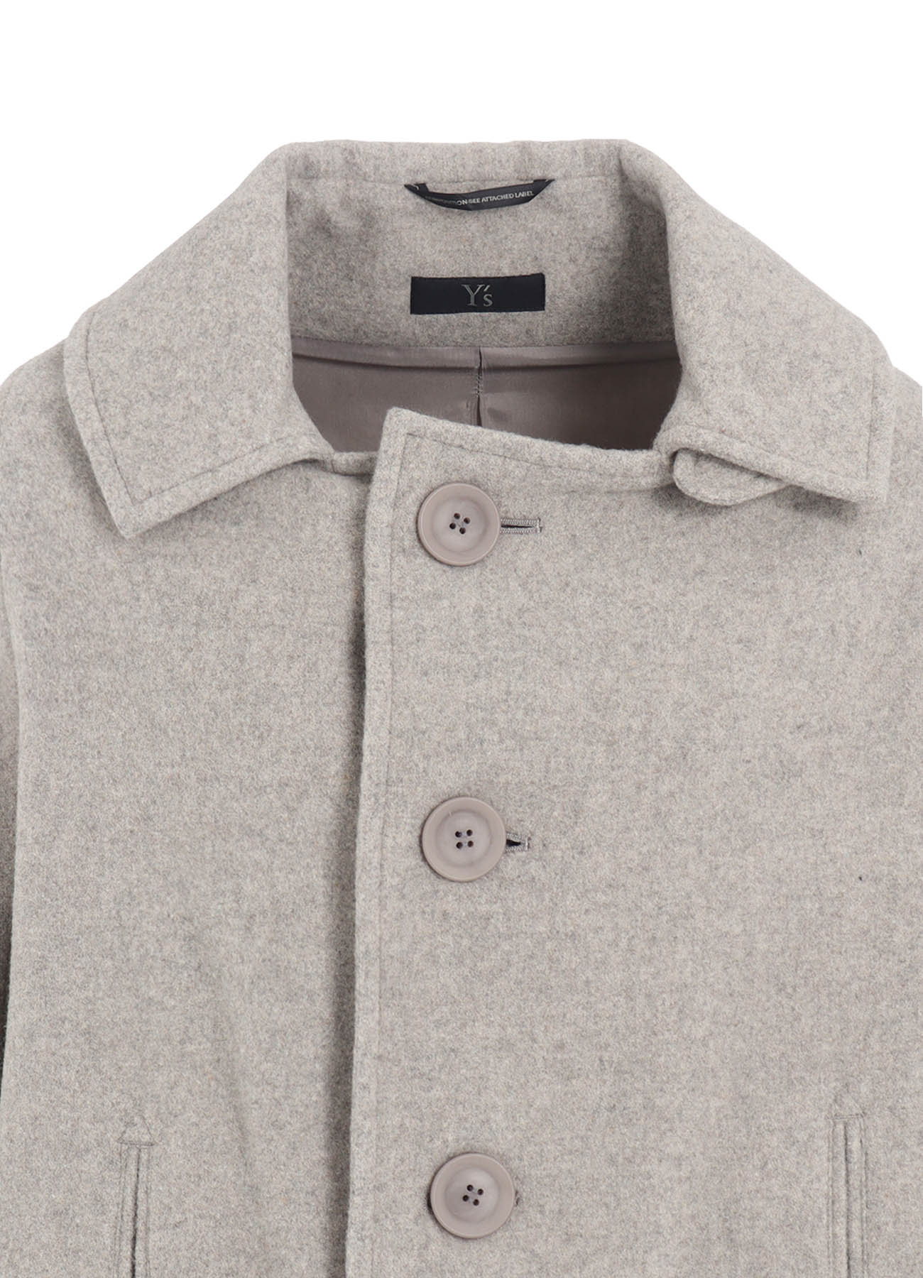 AIRY MOSSER IRREGULAR SLEEVE SHORT COAT