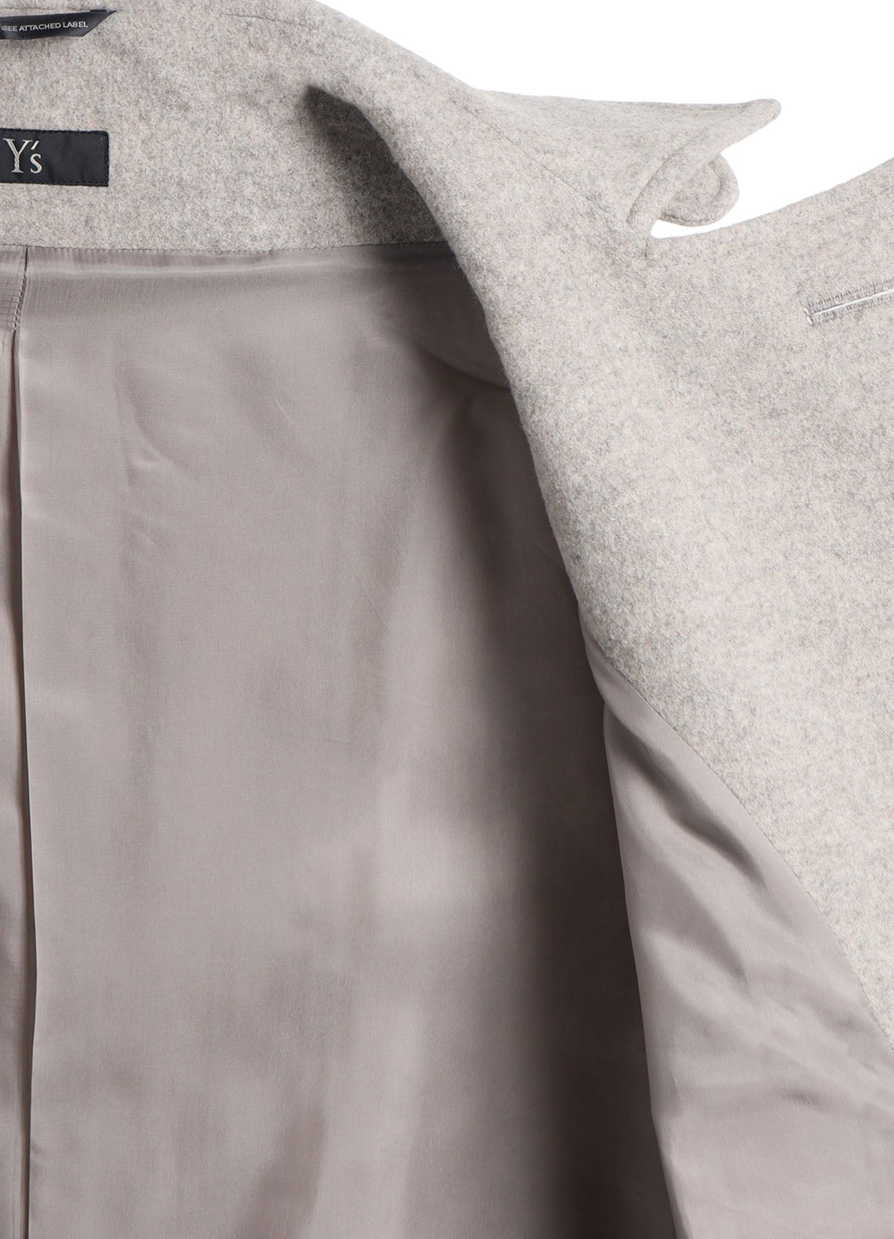 AIRY MOSSER IRREGULAR SLEEVE SHORT COAT