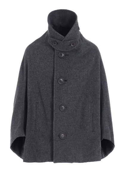 AIRY MOSSER IRREGULAR SLEEVE SHORT COAT