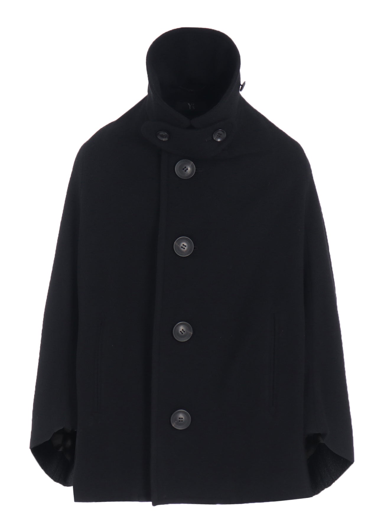 AIRY MOSSER IRREGULAR SLEEVE SHORT COAT – THE SHOP YOHJI YAMAMOTO