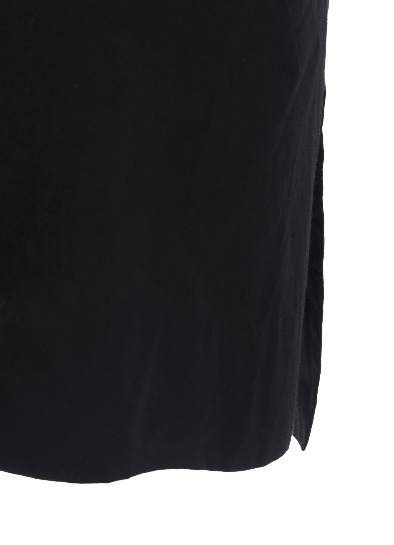 COTTON/LINEN RIB FLY OPEN DRESS