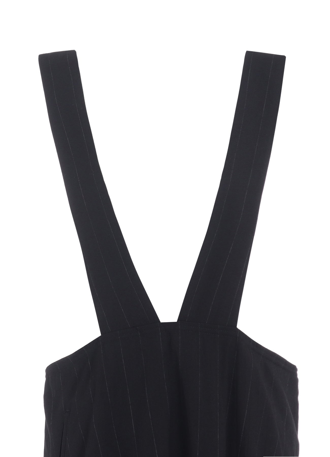 W/RY STRIPE LONG FLARE DRAPE DRESS