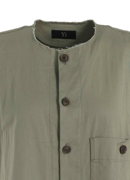 [Y's BORN PRODUCT] COTTON TWILL LONG DRESS