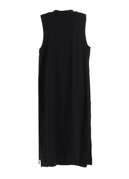[Y's BORN PRODUCT] COTTON TWILL LONG DRESS