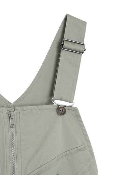[Y's BORN PRODUCT] COTTON TWILL OVERALL