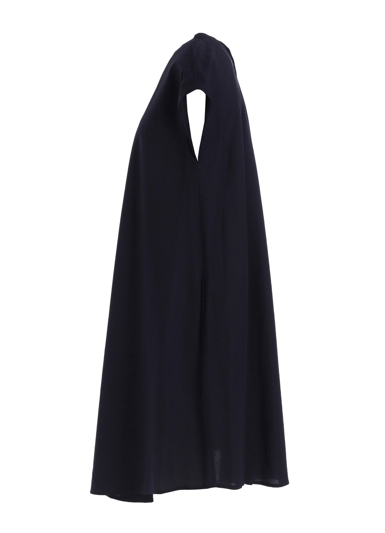 [Y's BORN PRODUCT] THIN COTTON TWILL FRENCH SLEEVE DRESS