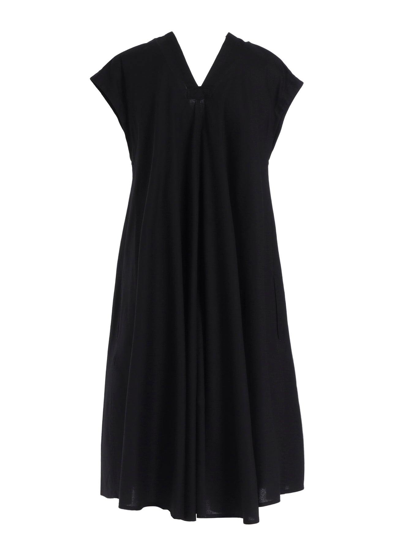 [Y's BORN PRODUCT] THIN COTTON TWILL FRENCH SLEEVE DRESS