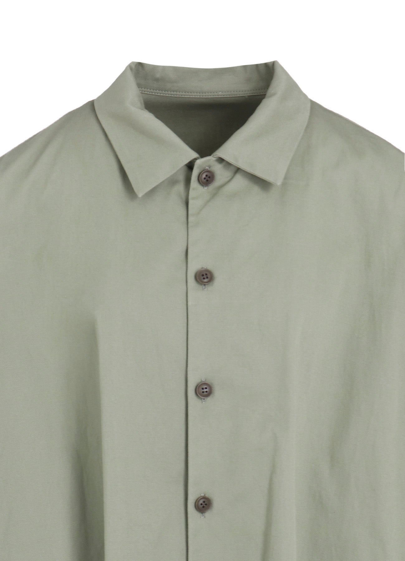 [Y's BORN PRODUCT] COTTON TWILL HALF SLEEVE DRESS