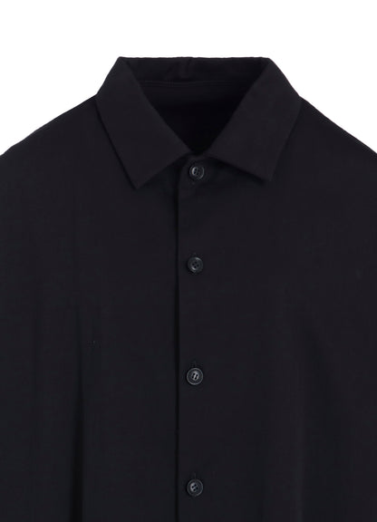 [Y's BORN PRODUCT] COTTON TWILL HALF SLEEVE DRESS