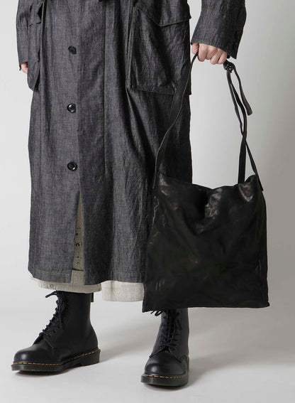 SOFT LEATHER SHOULDER BAG
