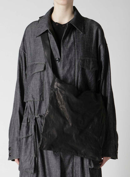 SOFT LEATHER SHOULDER BAG