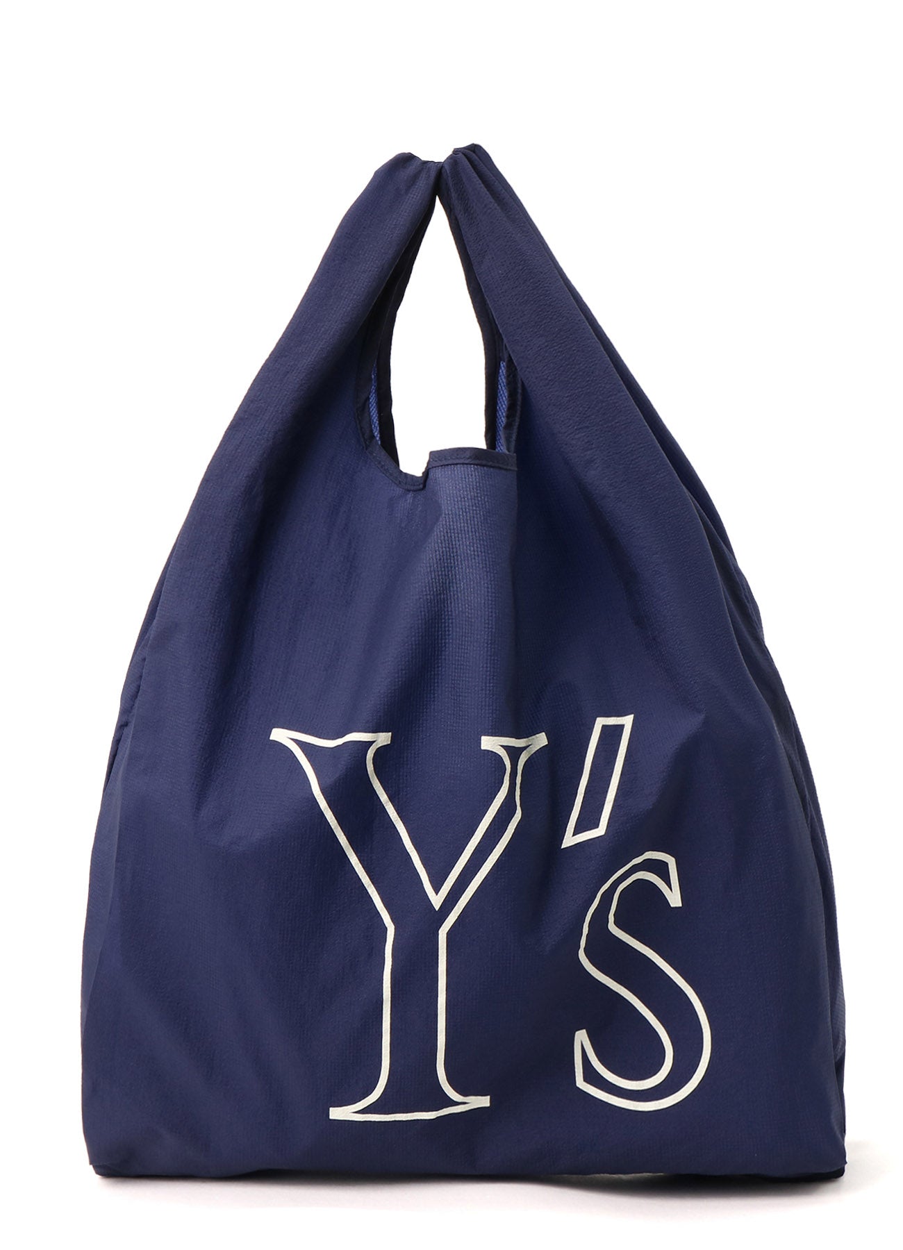 Y'S VINTAGE NYLON POUCH 黒 ナイロン エコバッグ パウチ NYLON RIPSTOP ECOBAG WITH CASE(FREE SIZE Blue): Vintage 1.1