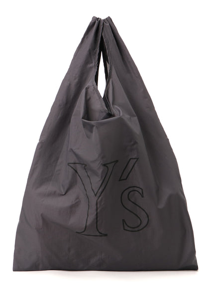 VINTAGE-LIKE NYLON ECO BAG L