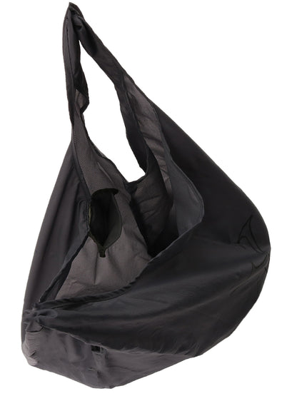 VINTAGE-LIKE NYLON ECO BAG L