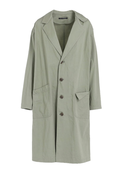 [Y's BORN PRODUCT] COTTON TWILL LONG JACKET