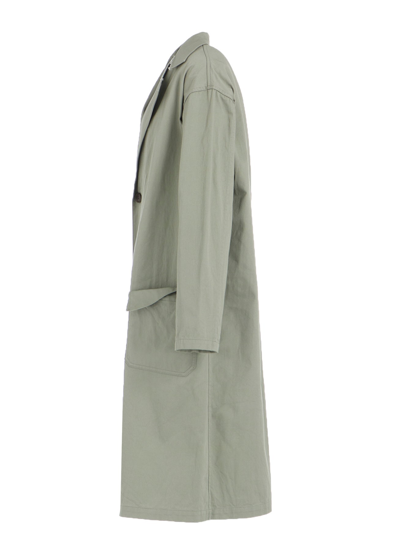 [Y's BORN PRODUCT] COTTON TWILL LONG JACKET