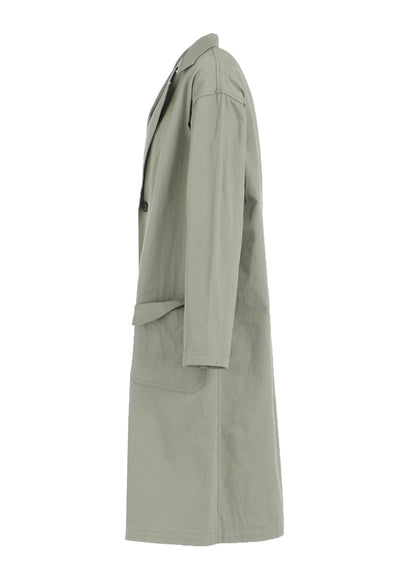 [Y's BORN PRODUCT] COTTON TWILL LONG JACKET