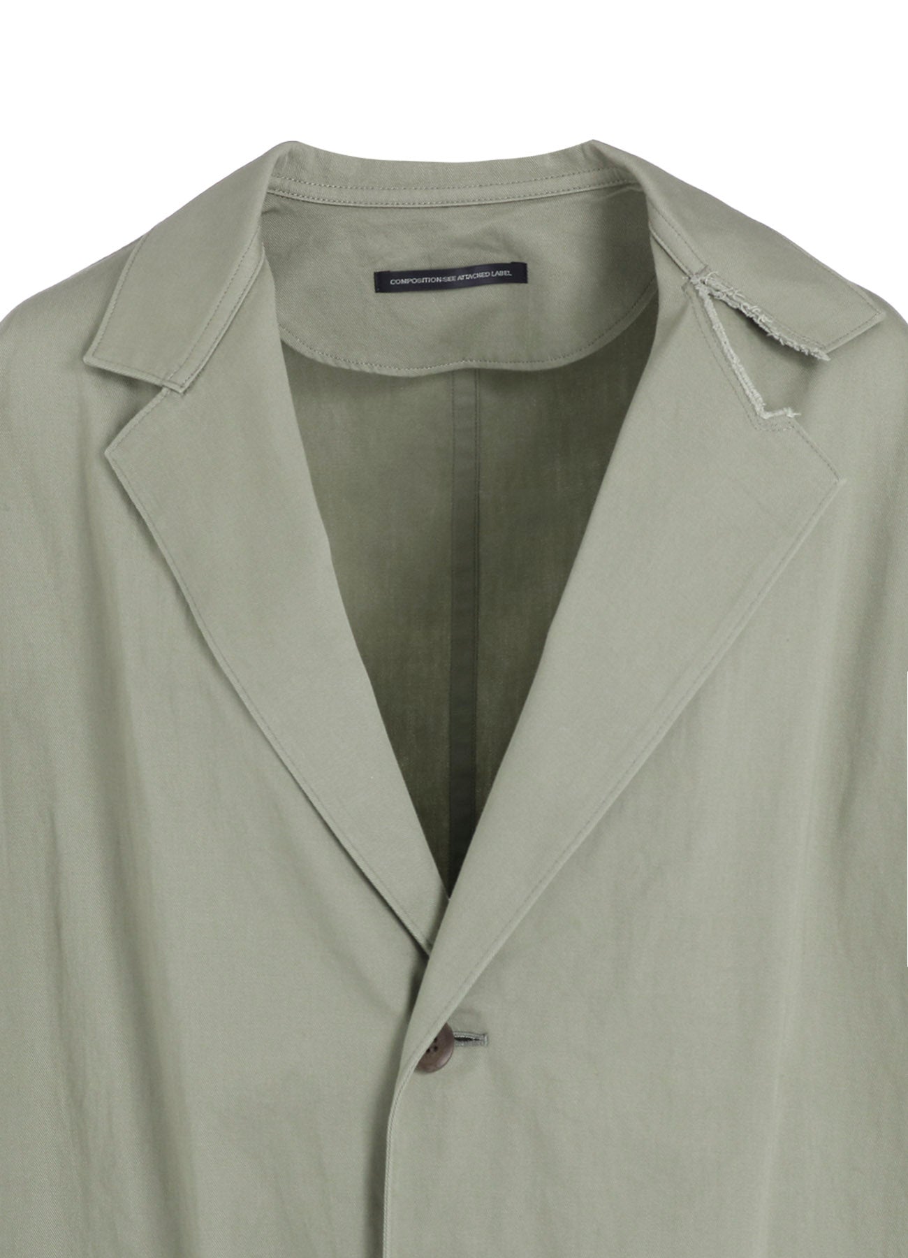 [Y's BORN PRODUCT] COTTON TWILL LONG JACKET