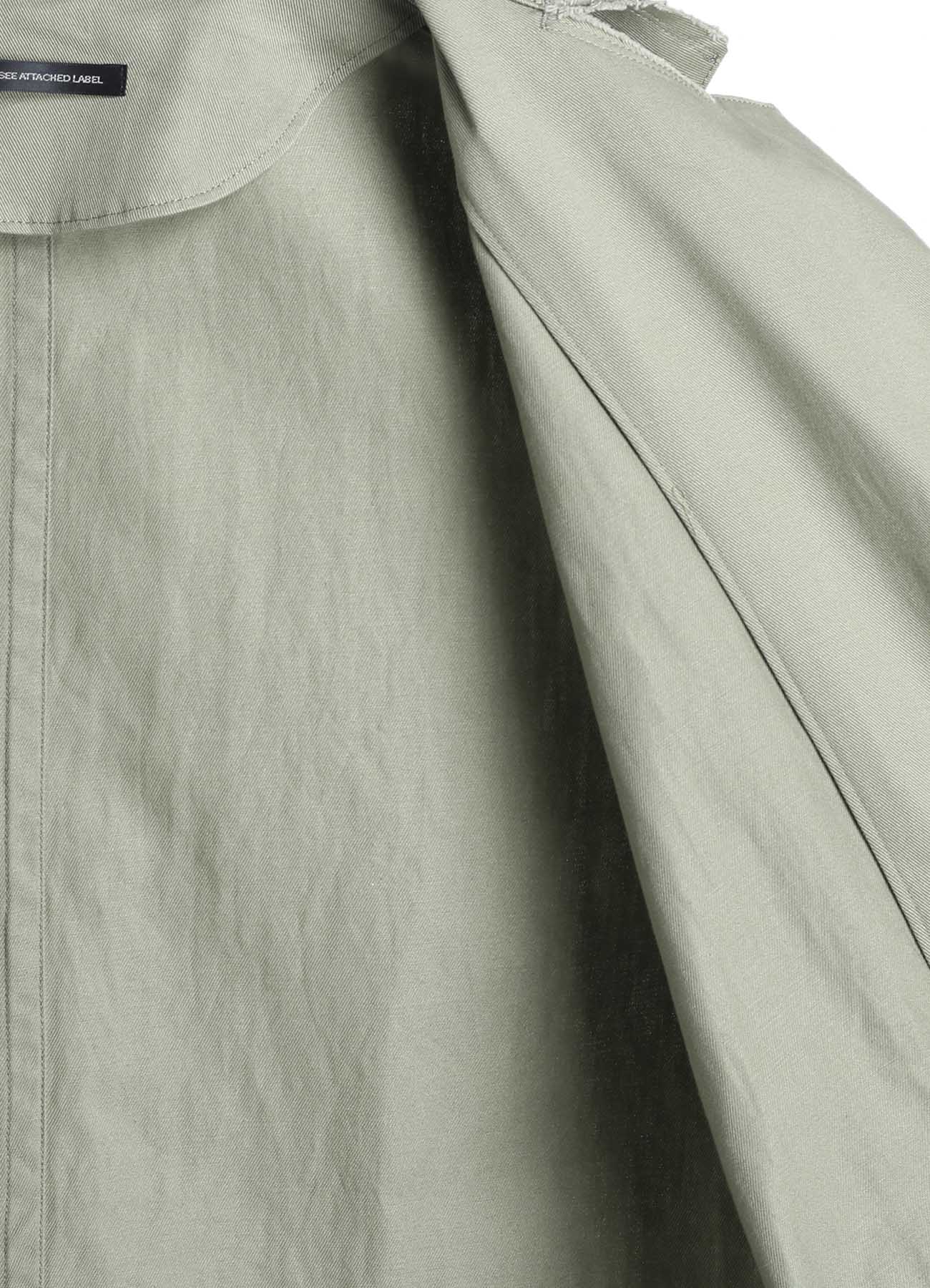 Y's BORN PRODUCT] COTTON TWILL LONG JACKET – THE SHOP YOHJI YAMAMOTO