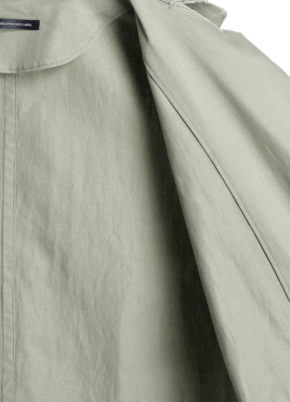 [Y's BORN PRODUCT] COTTON TWILL LONG JACKET