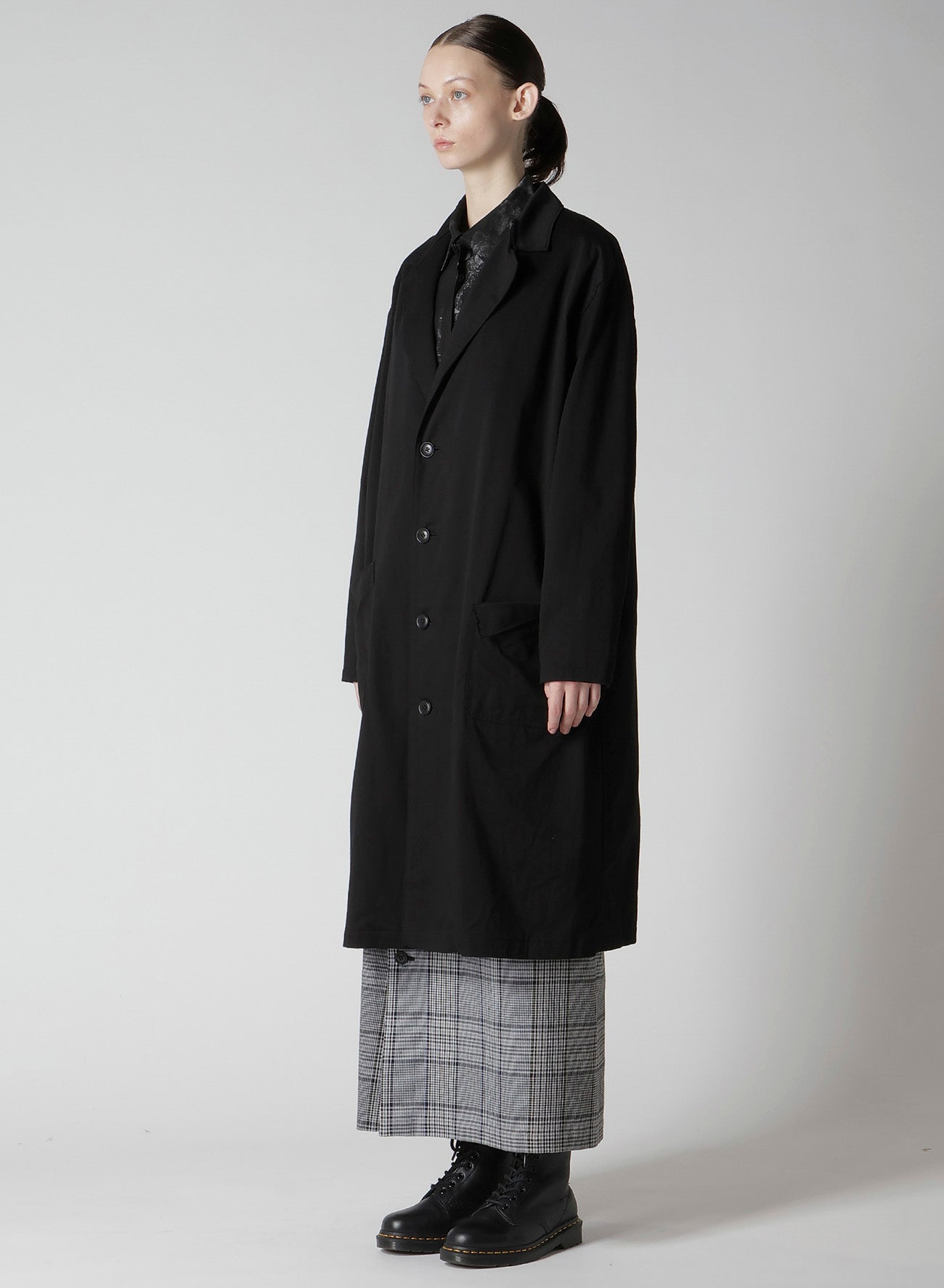 [Y's BORN PRODUCT] COTTON TWILL LONG JACKET
