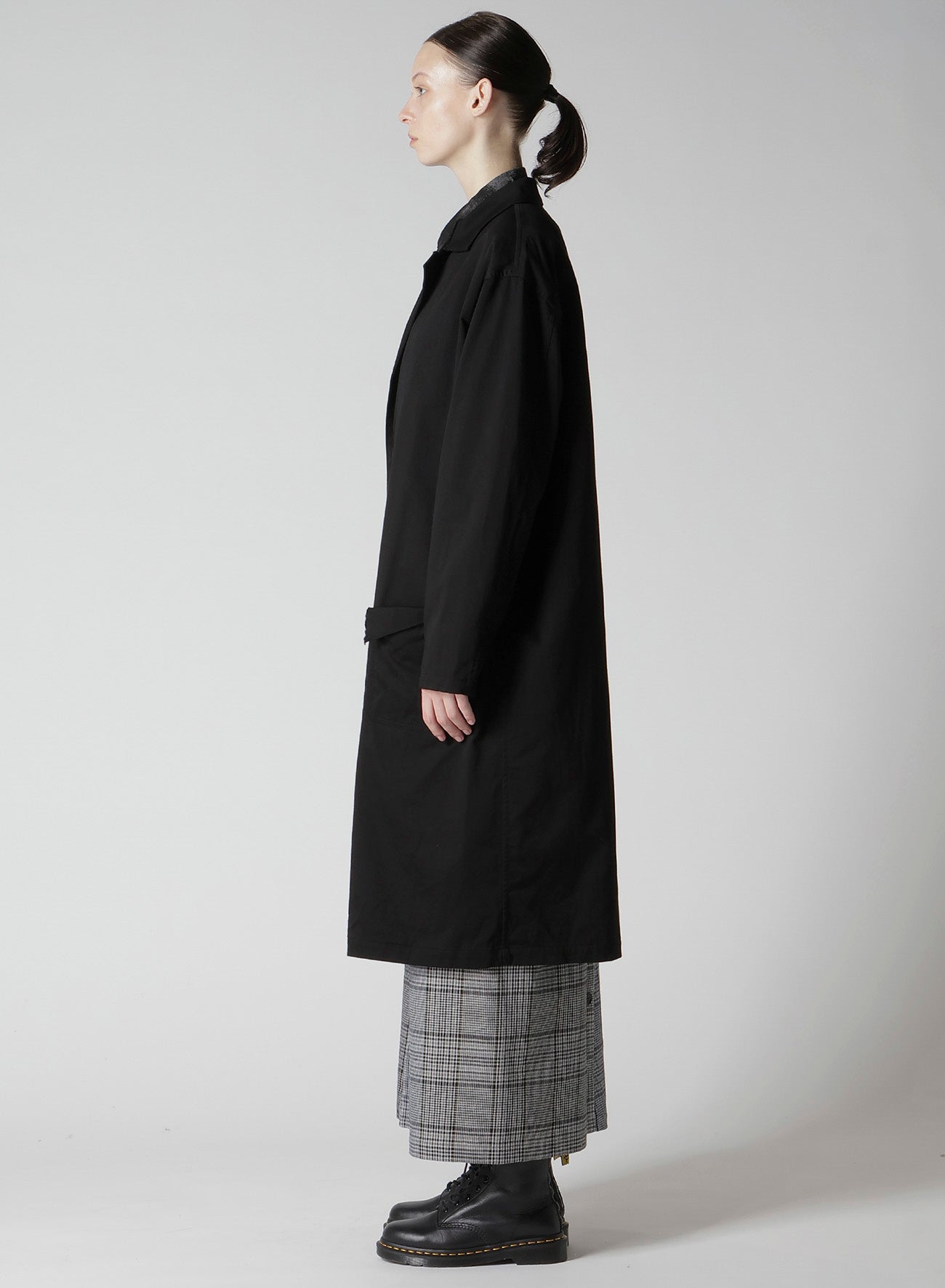 [Y's BORN PRODUCT] COTTON TWILL LONG JACKET