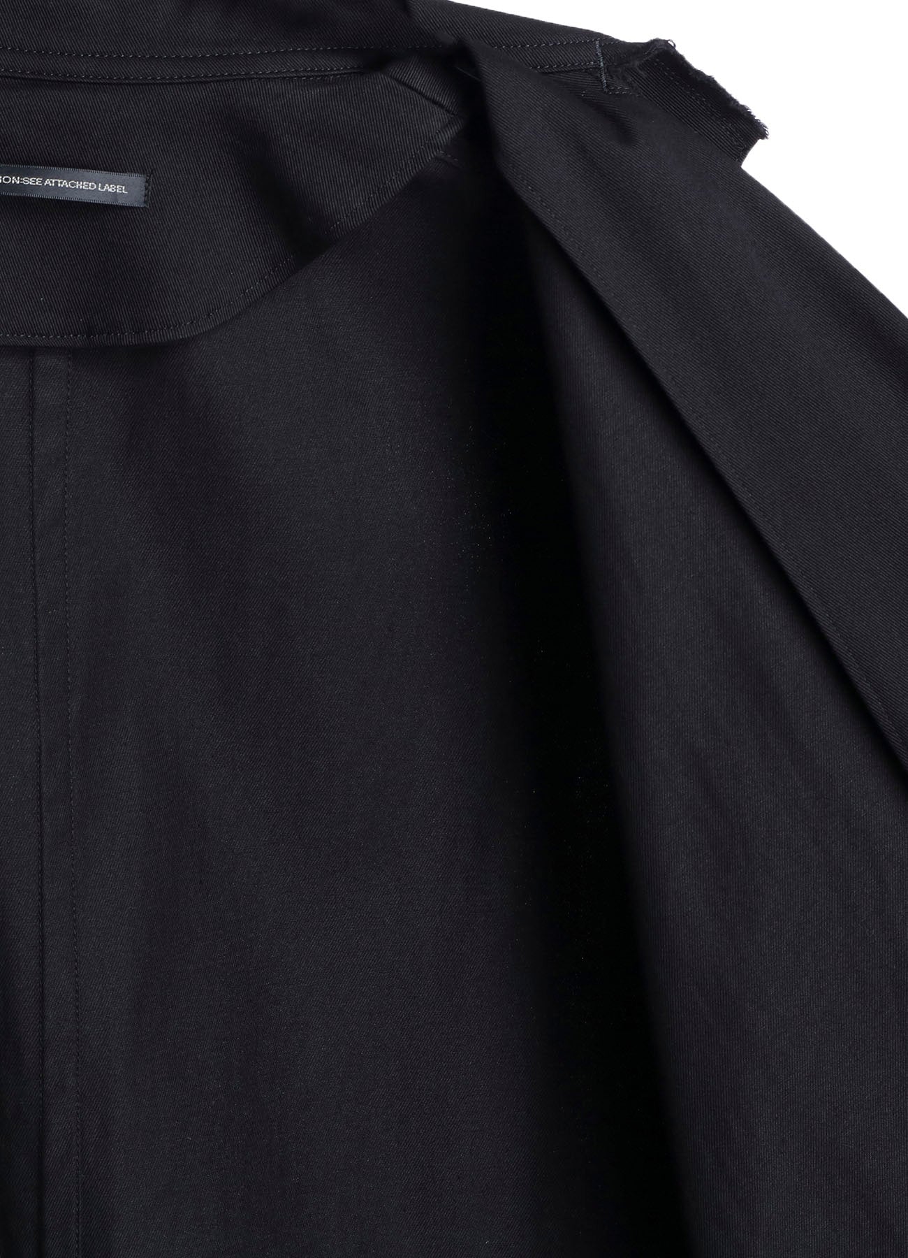 Y's BORN PRODUCT] COTTON TWILL LONG JACKET – THE SHOP YOHJI YAMAMOTO