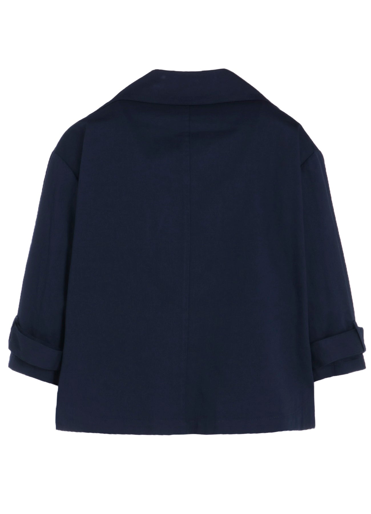 [Y's BORN PRODUCT] COTTON TWILL WIDE COLLAR JACKET