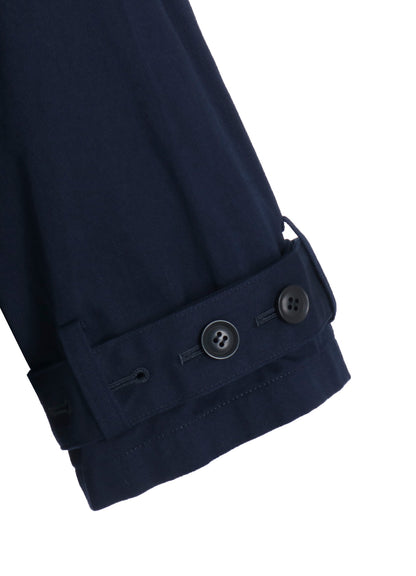 [Y's BORN PRODUCT] COTTON TWILL WIDE COLLAR JACKET