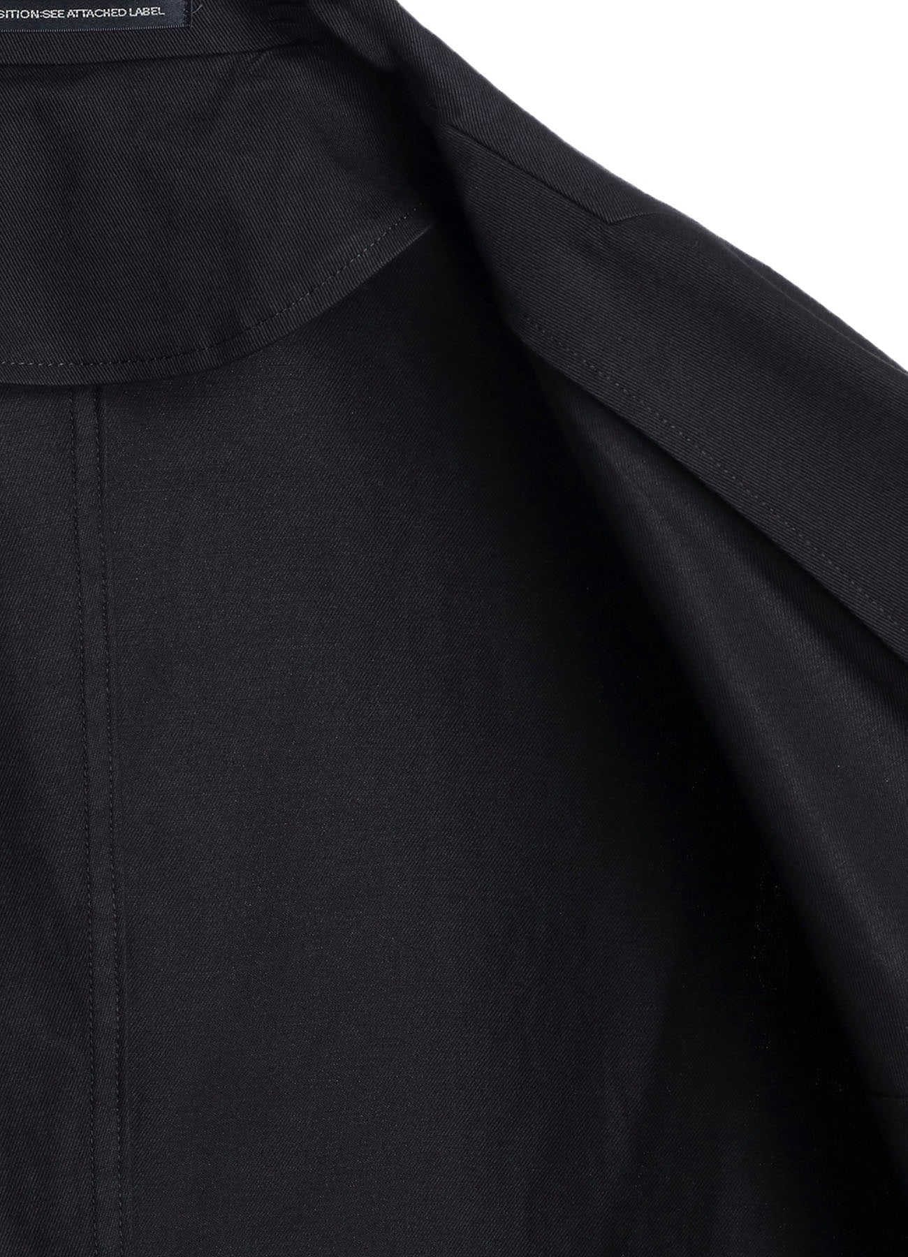 [Y's BORN PRODUCT] COTTON TWILL WIDE COLLAR JACKET