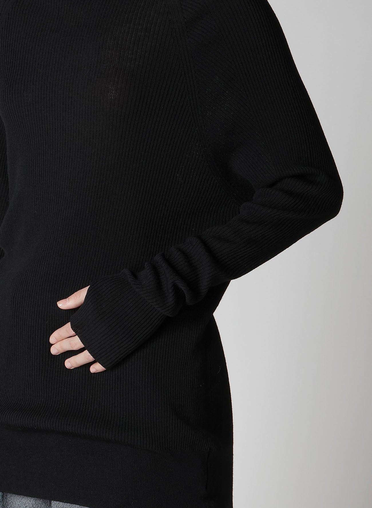 RIBBED LOOSE KNIT